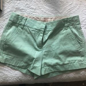 aqua j crew china shorts size 2